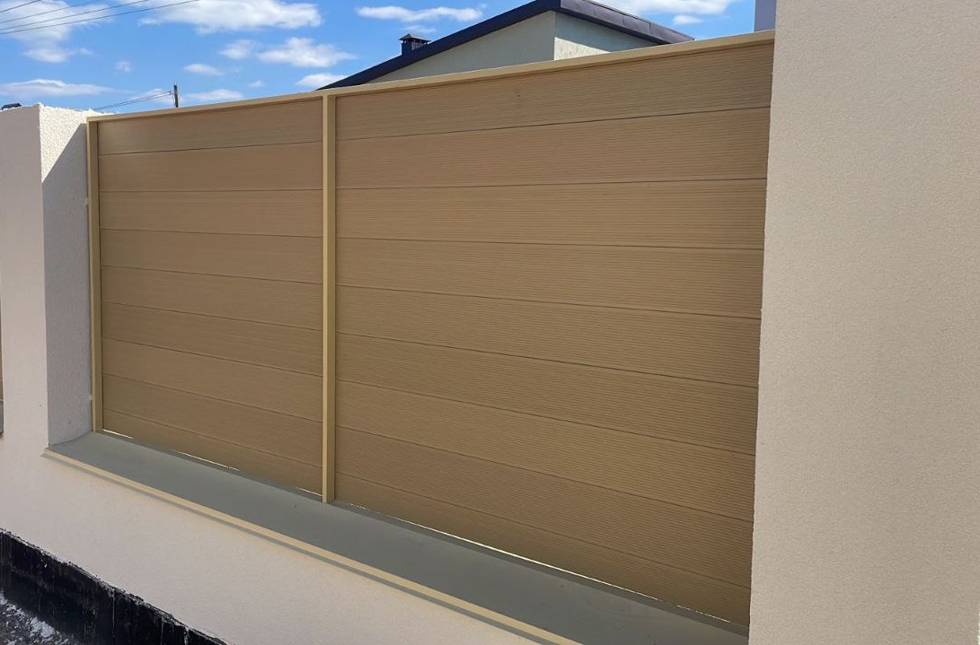 Террасная доска из ДПК для забора